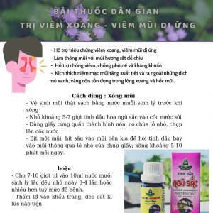 Tinh dầu hoa ngũ sắc 10ml