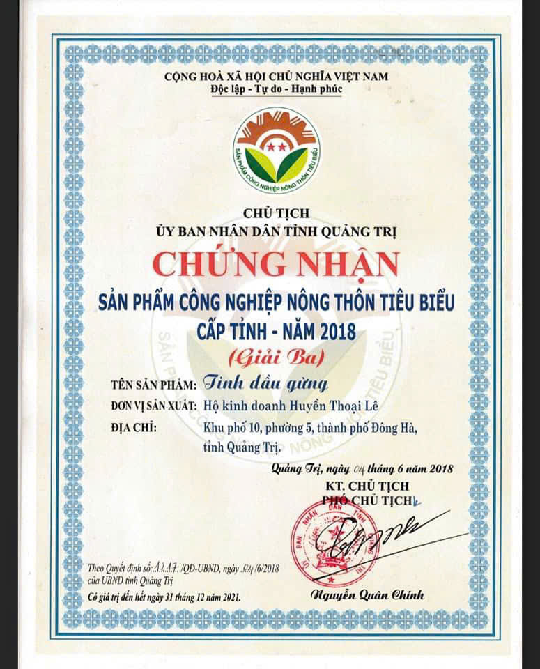 Tinh dầu gừng - Ảnh 3