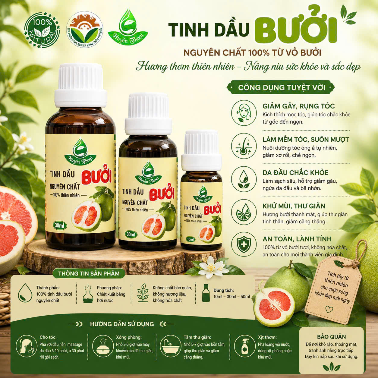 Tinh dầu bưởi - Ảnh 2
