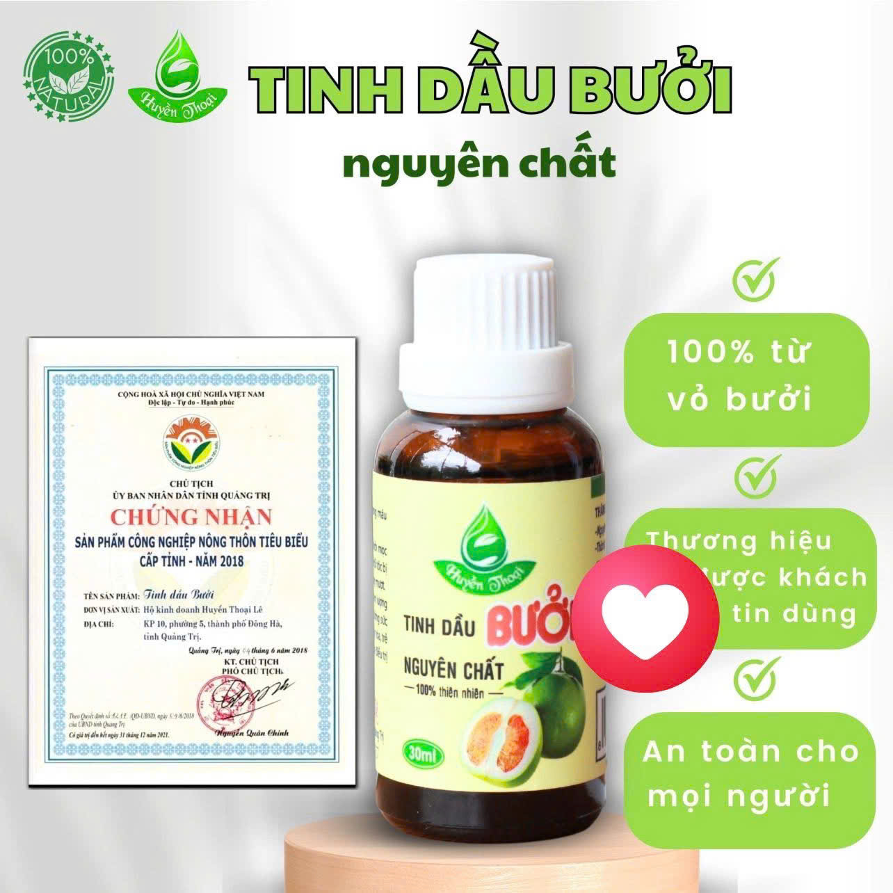 Tinh dầu bưởi
